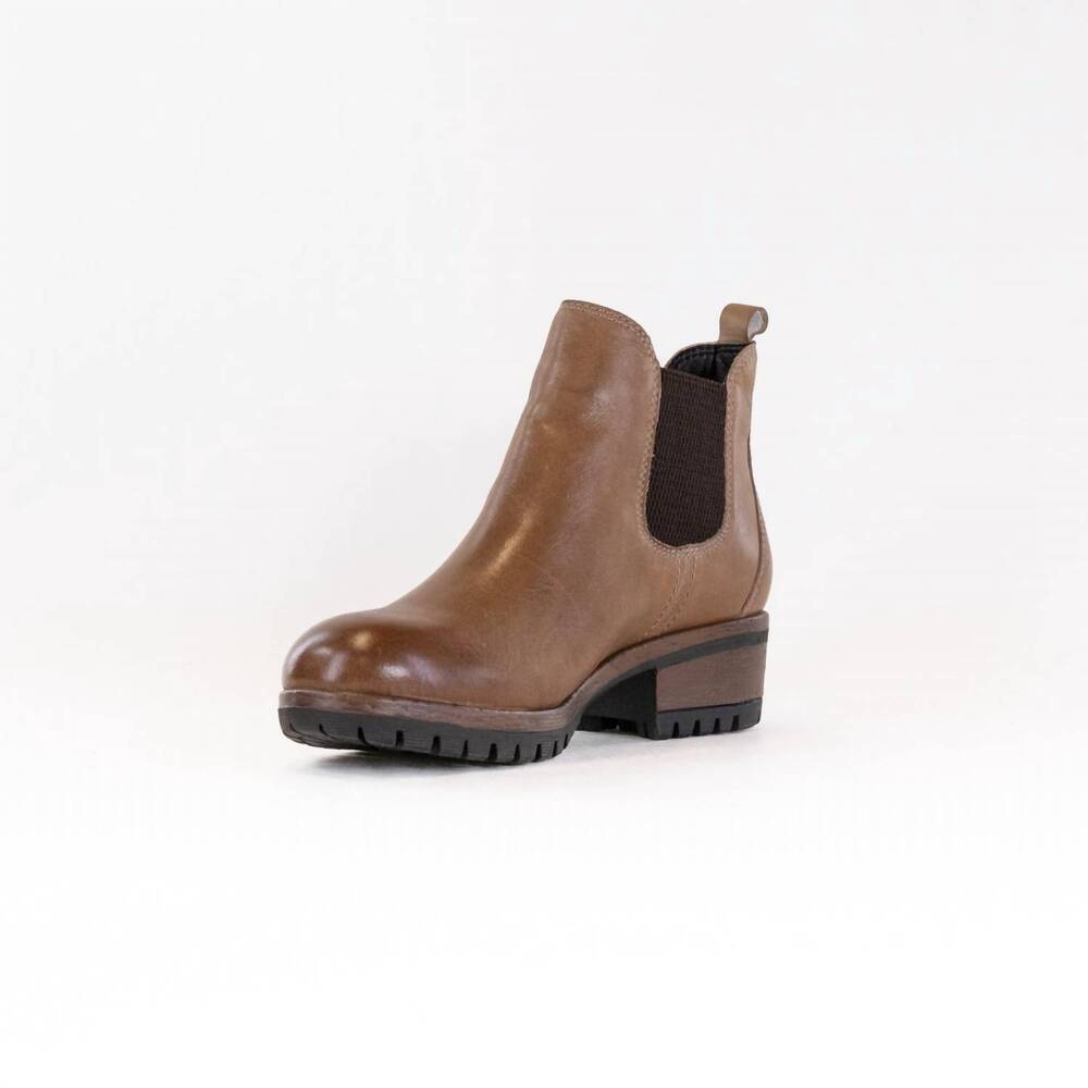 NEW SALVIA women's cassy boots in mink calf leather